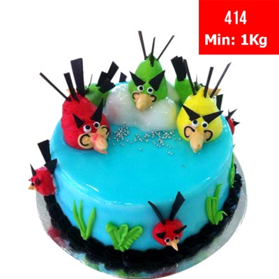 "Round shape Special Cake - code414 (1kg) - Click here to View more details about this Product